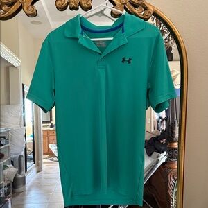 Under Armour Men's Teal Polo Shirt